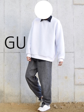 なおゑさん（メンズ・180cm）の冬コーディネート