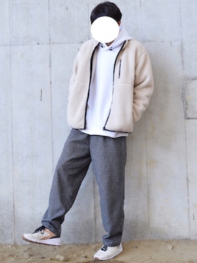 なおゑさん（メンズ・180cm）の冬コーディネート