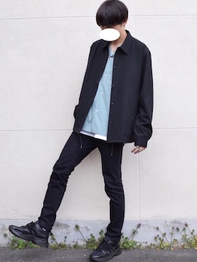 「SENSE OF PLACE by URBAN RESEAR」｜「アイテム（その他）」を使った、なおゑさん（メンズ・180cm）の春コーディネート
