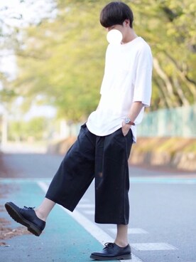 「ｏｒｏｂｉａｎｃｏ」｜なおゑさん（メンズ・180cm）の春コーディネート