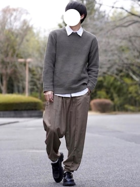 「LIL VENDARS（リルヴェンダース）のアイテム」を使った、なおゑさん（メンズ・180cm）の冬コーディネート