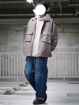なおゑさん（メンズ・180cm）の冬コーディネート