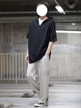 なおゑさん(メンズ・180cm)の春コーディネート