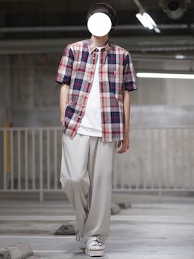 なおゑさん(メンズ・180cm)の夏コーディネート