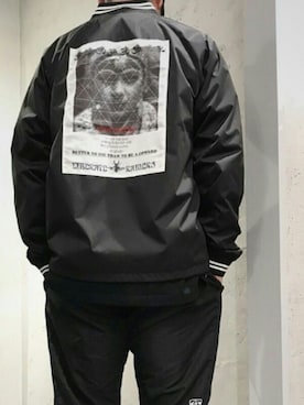 「Liberaiders（リベレイダース）のアイテム」を使った、鈴木健之さん（メンズ・180cm）の秋コーディネート
