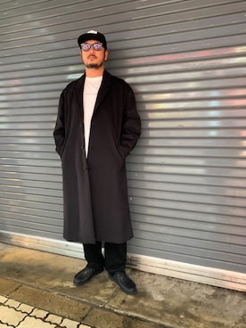 「B'2nd（ビーセカンド）のアイテム（ジャケット/アウター）」を使った、鈴木健之さん（メンズ・180cm）の秋コーディネート