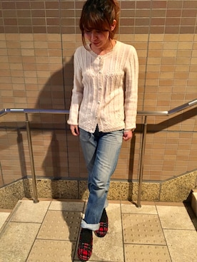 noguchiさん（レディース・159cm）の冬コーディネート