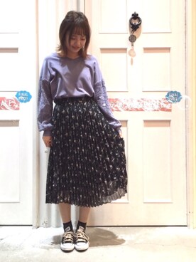 유카⑅⃝さん（レディース・156cm）の冬コーディネート