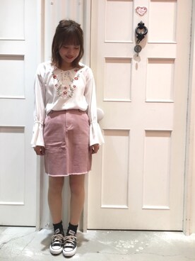 유카⑅⃝さん(レディース・156cm)の冬コーディネート