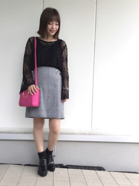 유카⑅⃝さん（レディース・156cm）の夏コーディネート