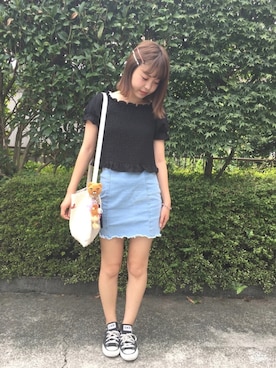 유카⑅⃝さん(レディース・156cm)の夏コーディネート