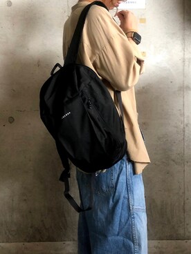 「cepo（セポ）のアイテム（デニムパンツ、ブルー系）」を使った、＊tappen33＊さん（レディース・153cm）の秋コーディネート