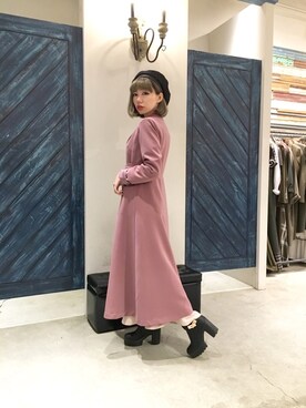 「Marjorie（マージョリー）のアイテム（ジャケット/アウター）」を使った、彭喵さん（レディース・150cm）の冬コーディネート