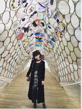 「Marjorie（マージョリー）のアイテム（ジャケット/アウター）」を使った、彭喵さん（レディース・150cm）の秋コーディネート