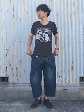 「凸&凹（デコアンドボコ）のアイテム」を使った、 な さん（メンズ・174cm）の夏コーディネート