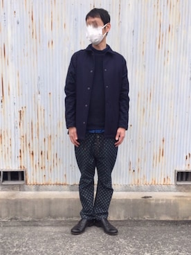 「凸&凹（デコアンドボコ）のアイテム」を使った、 な さん（メンズ・174cm）の冬コーディネート