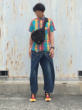  な さん（メンズ・175cm）の夏コーディネート