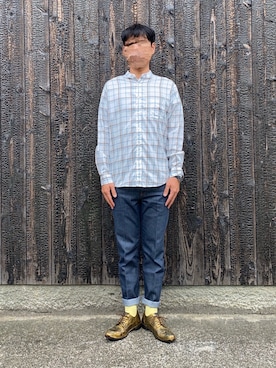 「STABILIZER GNZ（スタビライザージーンズ）のアイテム」を使った、 な さん（メンズ・174cm）の秋コーディネート