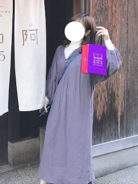 「Another Edition（アナザーエディション）のアイテム（ワンピース/ドレス）」を使った、r e iさん（レディース・158cm）の秋コーディネート