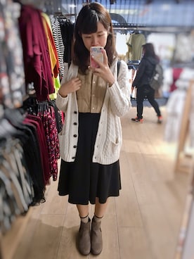 JCさん（レディース・167cm）の冬コーディネート