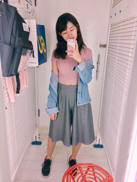 JCさん(レディース・167cm)の春コーディネート