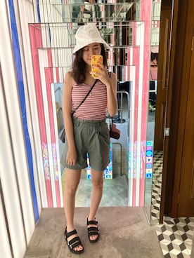 JCさん（レディース・167cm）の夏コーディネート