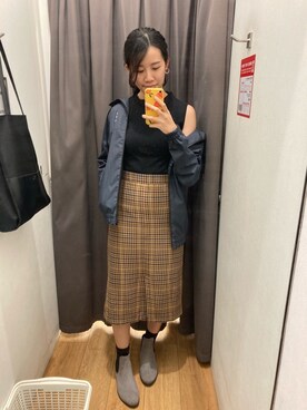 JCさん（レディース・167cm）の秋コーディネート