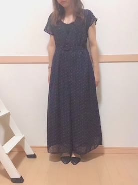 「LOWRYS FARM（ローリーズファーム）のセパレートパンプス　714388（パンプス）」を使った、すずき。さん（レディース・150cm）の夏コーディネート