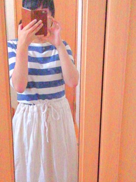 「勉強頑張ります！」｜noneさん（レディース・151cm）の夏コーディネート