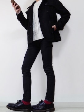 shiroさん（メンズ・170cm）の冬コーディネート