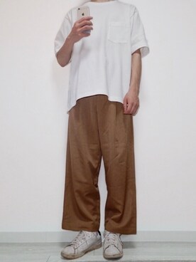 「united arrows」｜「アイテム（その他）」を使った、shiroさん（メンズ・170cm）の夏コーディネート