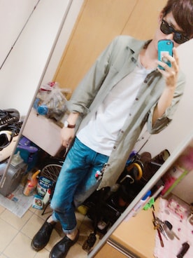 Ka☞Zuさん（メンズ・184cm）の春コーディネート