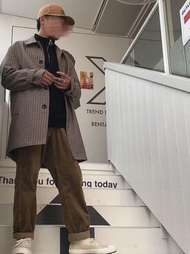 S・REOさん（メンズ・165cm）の秋コーディネート