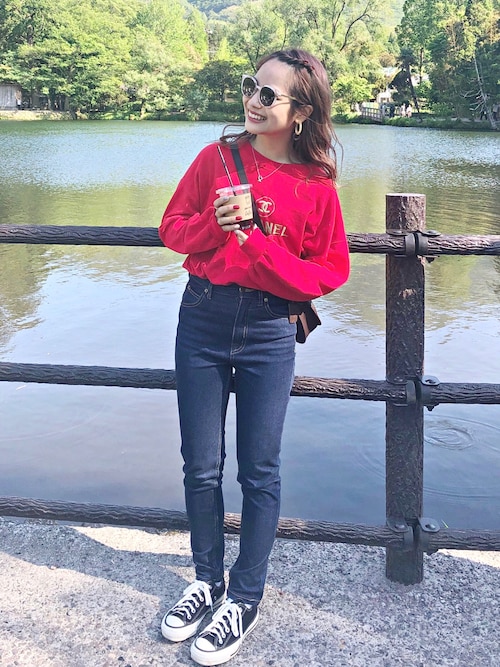 安中亜美さんのコーディネート