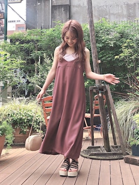 安中亜美さん（レディース・150cm）の夏コーディネート