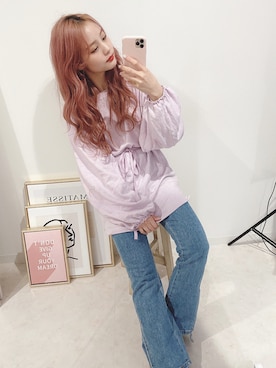 安中亜美さん(レディース・149cm)の春コーディネート