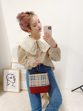 安中亜美さん(レディース・149cm)の春コーディネート