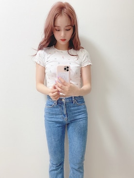 安中亜美さん(レディース・149cm)の夏コーディネート