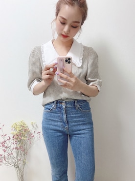安中亜美さん(レディース・149cm)の夏コーディネート