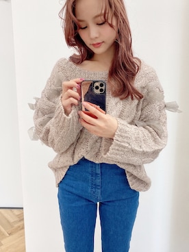 安中亜美さん（レディース・149cm）の秋コーディネート