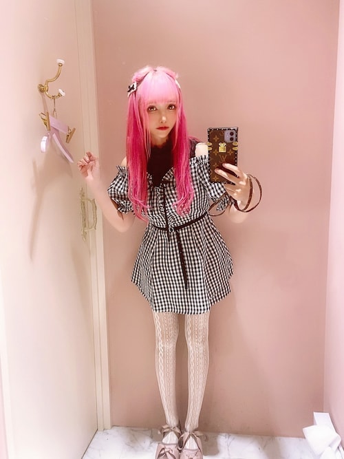 Mirichan40歳 Bubblesのワンピースを使ったコーディネート Wear