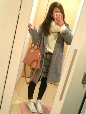 あーりさん（レディース・153cm）の冬コーディネート