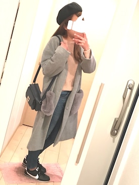 あーりさん（レディース・153cm）の冬コーディネート