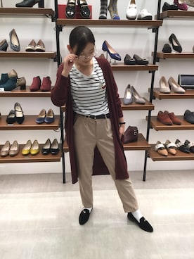 「ソックス×パンプス」｜WAORientalTRaffic幕張さん（レディース・166cm）の秋コーディネート