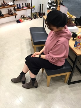 「靴下屋」｜WAORientalTRaffic幕張さん（レディース・166cm）の秋コーディネート