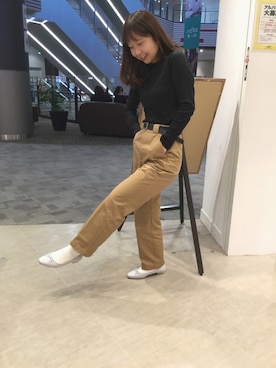 WAORientalTRaffic幕張さん(レディース・166cm)の冬コーディネート