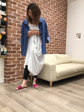 WAORientalTRaffic幕張さん（レディース・165cm）の夏コーディネート