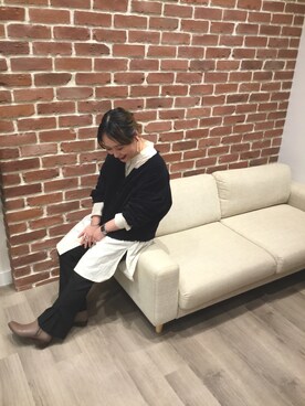 「WA ORiental TRaffic（ダブルエーオリエンタルトラフィック）のアイテム（ブーツ）」を使った、WAORientalTRaffic幕張さん（レディース・166cm）の秋コーディネート