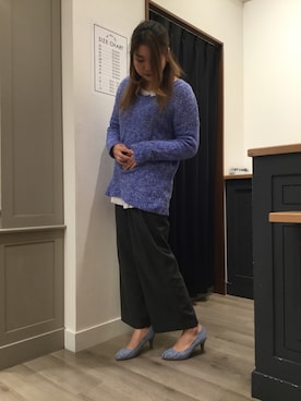 「CECIL McBEE（セシルマクビー）のアイテム」を使った、WAORientalTRaffic幕張さん（レディース・166cm）の冬コーディネート