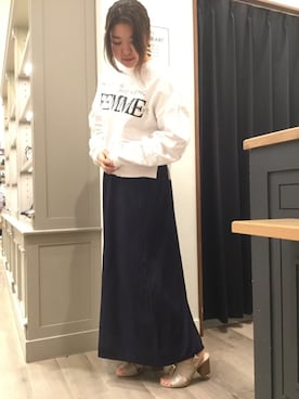 WAORientalTRaffic幕張さん（レディース・166cm）の春コーディネート